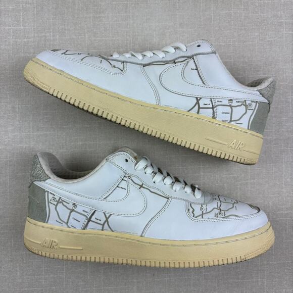 ?️ 2006 Nike Air Force 1 Low “LA Map” 11M main image 4